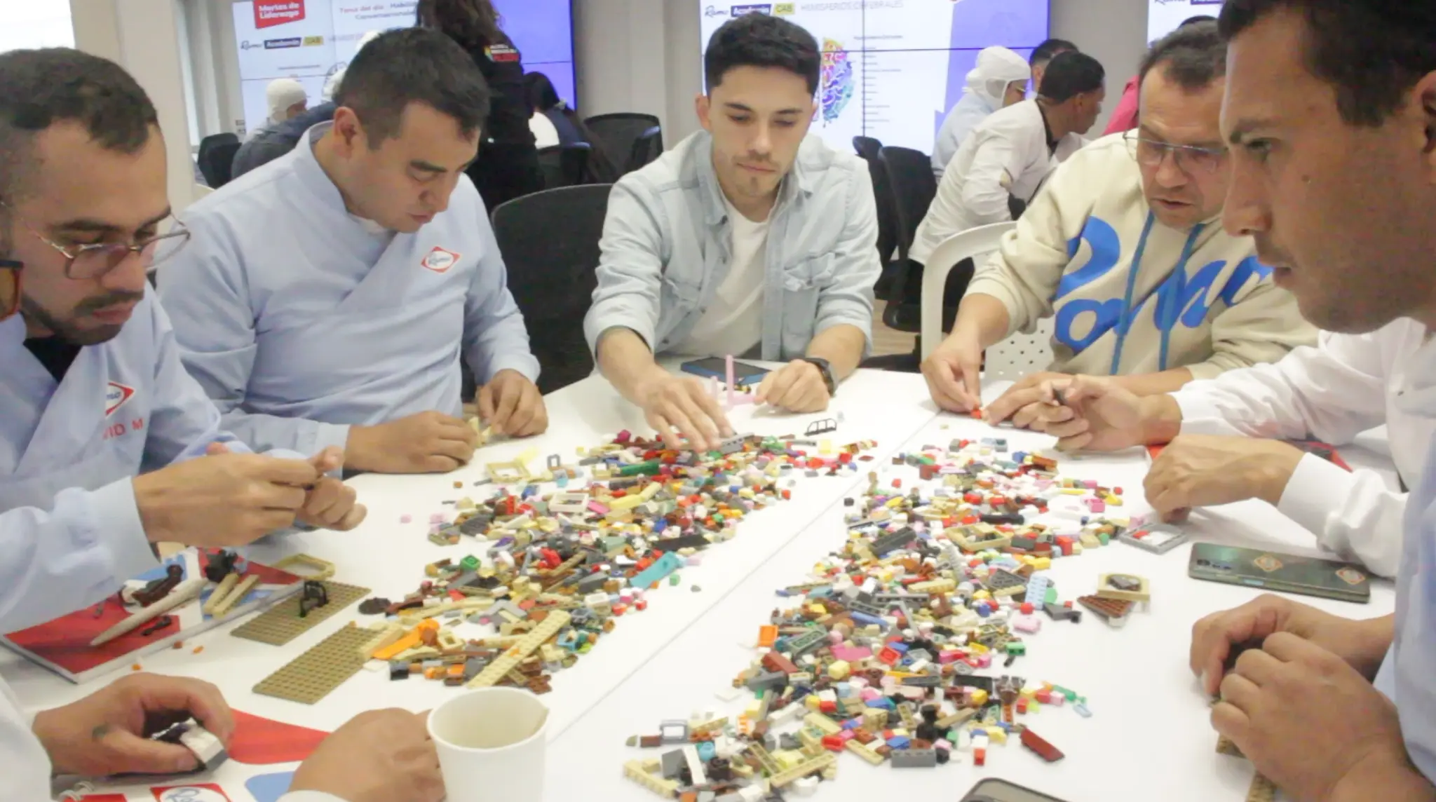 Team building con bloques